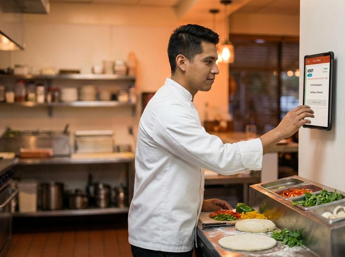 Pedidos sin errores en cocina